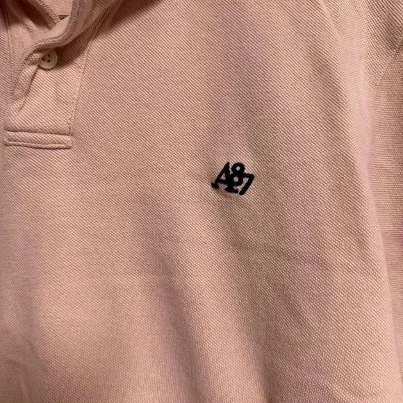 Aeropostale Pink Polo Shirt Size L - Picture 3 of 4